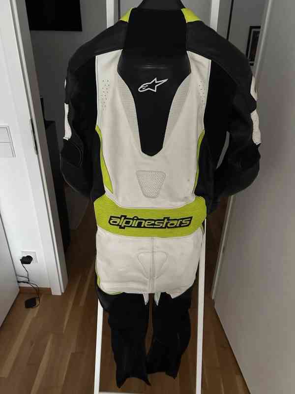 Kožená 1 - dílná kombinéza Alpinestars Orbiter - foto 2