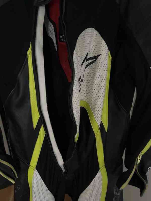 Kožená 1 - dílná kombinéza Alpinestars Orbiter - foto 3