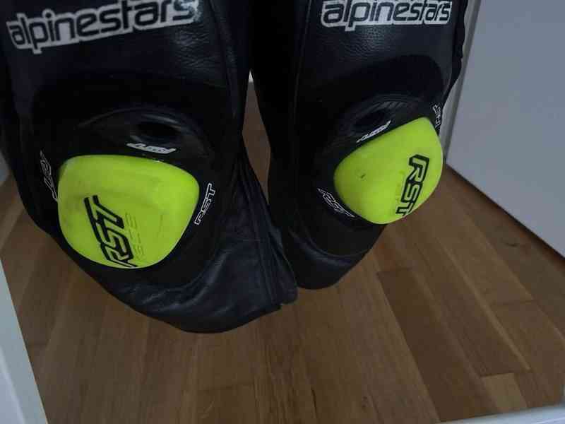 Kožená 1 - dílná kombinéza Alpinestars Orbiter - foto 6
