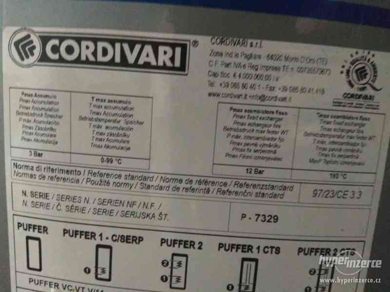 Akumulační Boiler, Bojler Cordivari 800 l - foto 4