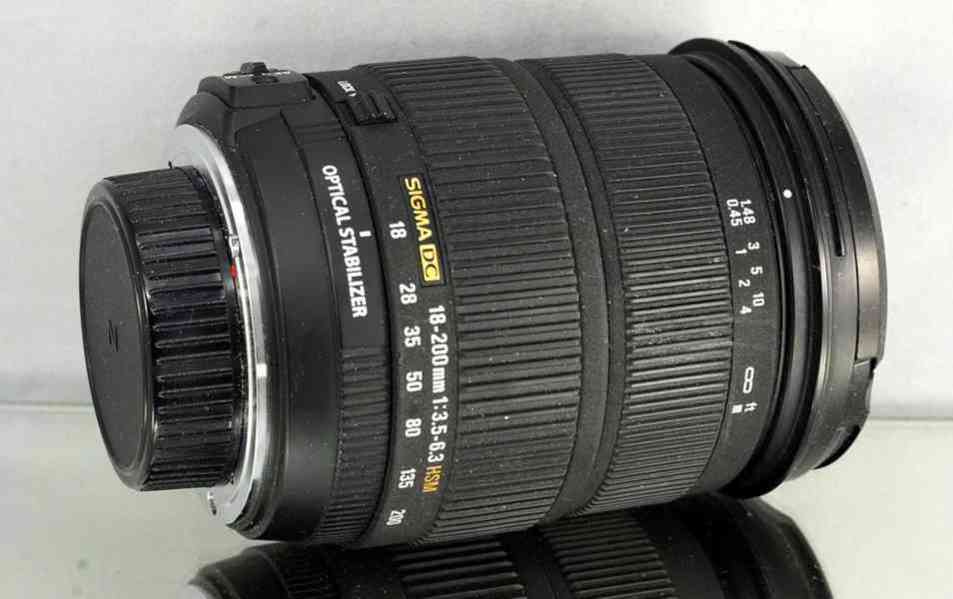 pro Nikon - Sigma DC 18-200mm 1:3.5-6.3 HSM OS **APS-C zoom* - foto 6