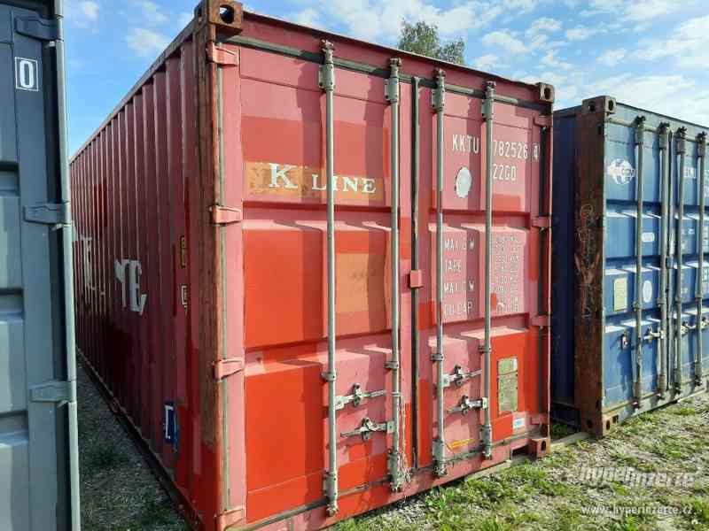 Lodní skladový kontejner vel.20´(6m) - použitý - foto 2