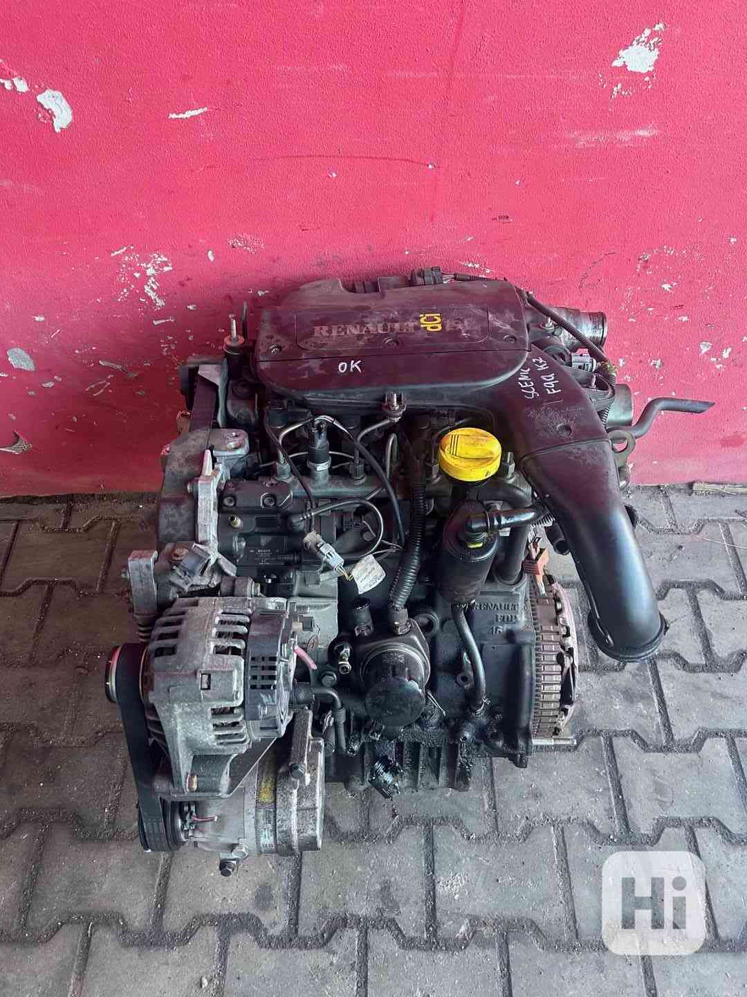 Motor 1,9 DCI F9Q Renault Megane Scenic kompletní - foto 1