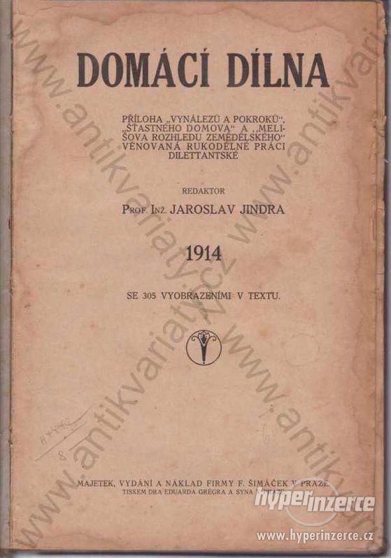 Domácí dílna - příloha "Vynálezů a pokroků" 1914 - foto 1