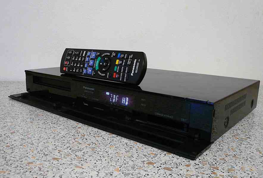 ⚠️⚡️Panasonic DMR-BCT730 3D Blu-ray rekordér / 500GB HDD - foto 5