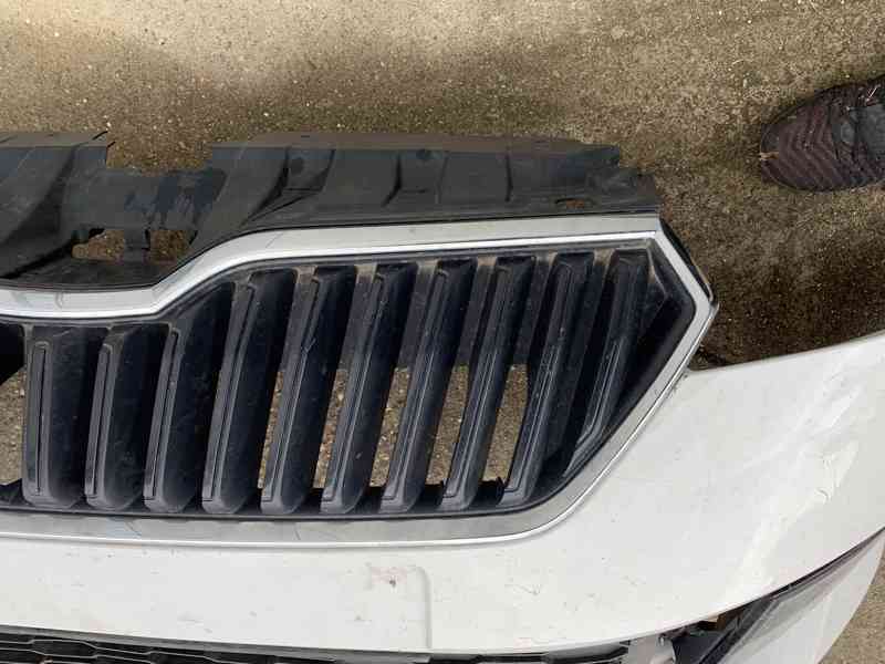 predni naraznik skodA fabia iii 3 lift bily maska - foto 6