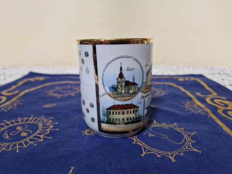 Sbírkový starý Hrnek Marsovice místopis - foto 2