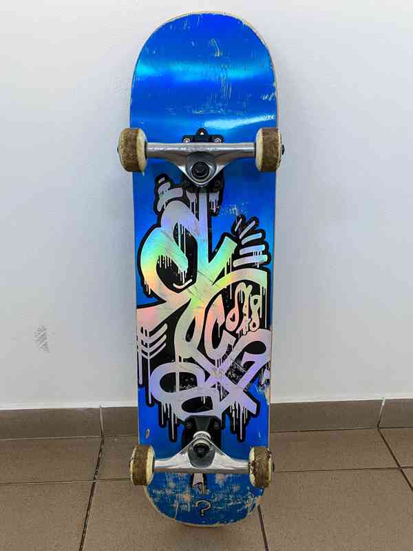 Skateboard Enuff Hologram Blue 8"