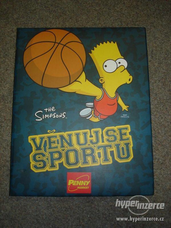 Album + kartičky Simpsons - Simpsnovi - foto 1
