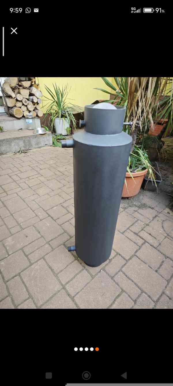 Teplovodní výměník průměr 150 - foto 2