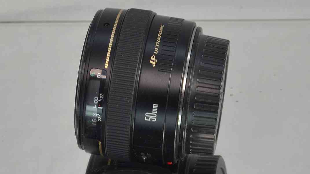 Canon EF 50mm f/1.4 USM full-frame Pevný *UV filtr - foto 5