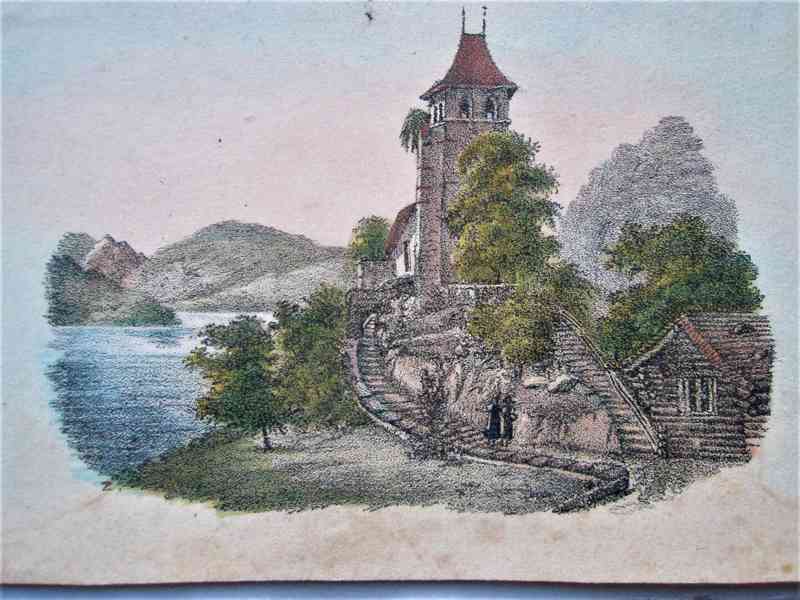 Starožitné obrázky kolem roku 1800, - foto 3