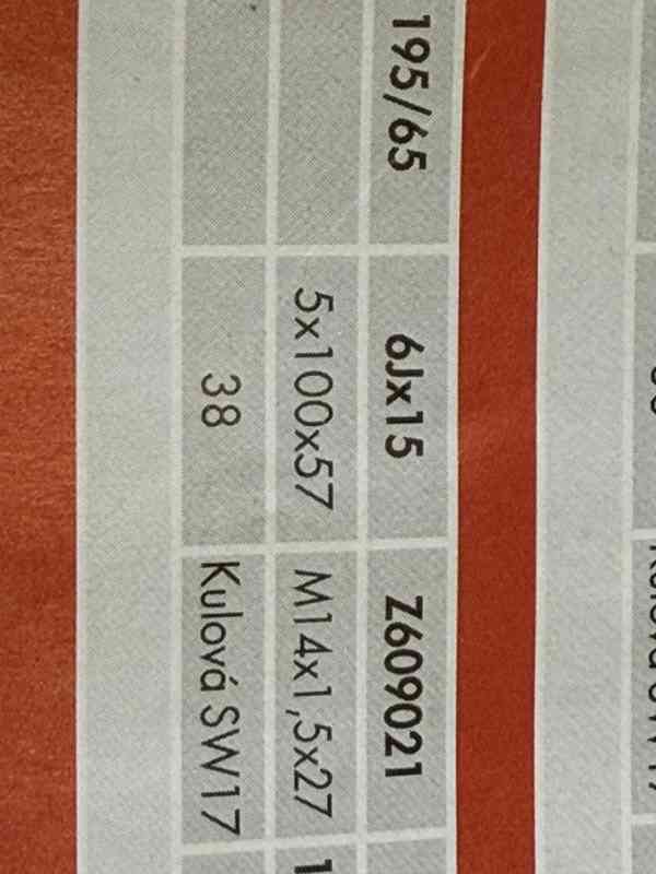 Zimní pneu 195/65 R15 Continental Winter + disky - foto 3