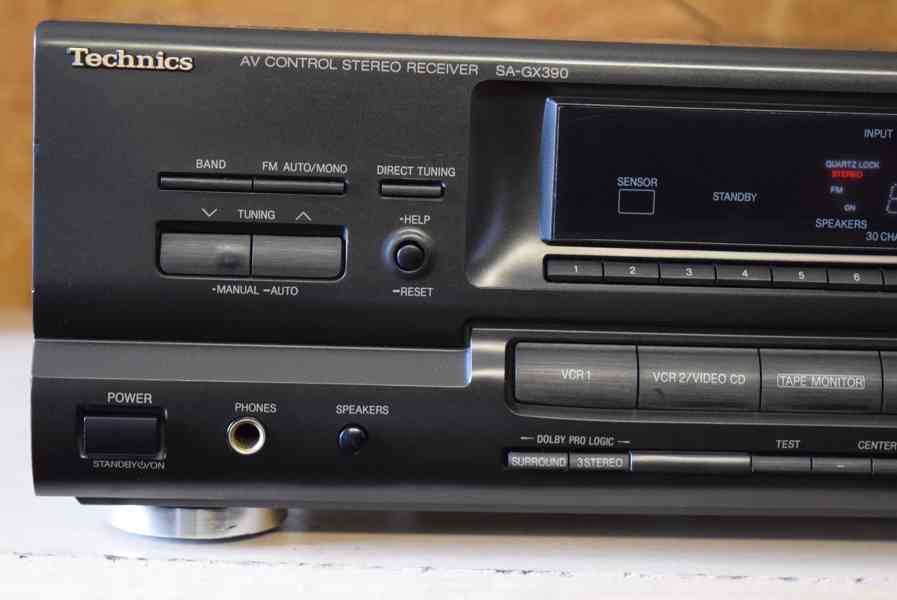 TECHNICS SA-GX390 VÝBORNÝ STEREO RECEIVER !! - foto 2