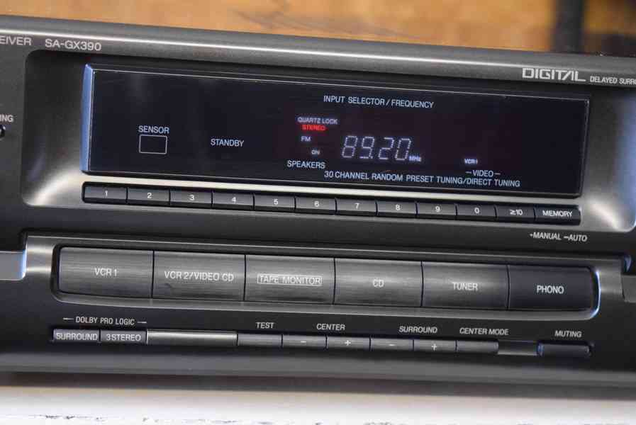 TECHNICS SA-GX390 VÝBORNÝ STEREO RECEIVER !! - foto 3