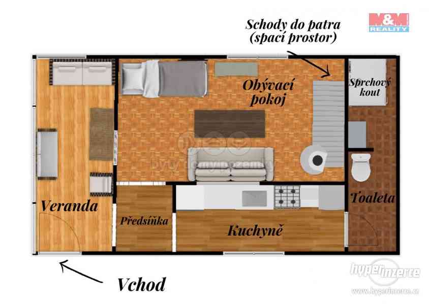 Prodej chaty, Třebíč, ul. K Sokolí - foto 2