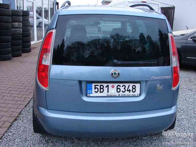 Škoda Roomster 1,4 i 16V (r.v.-2007,koup.v čr,serviska) - foto 4