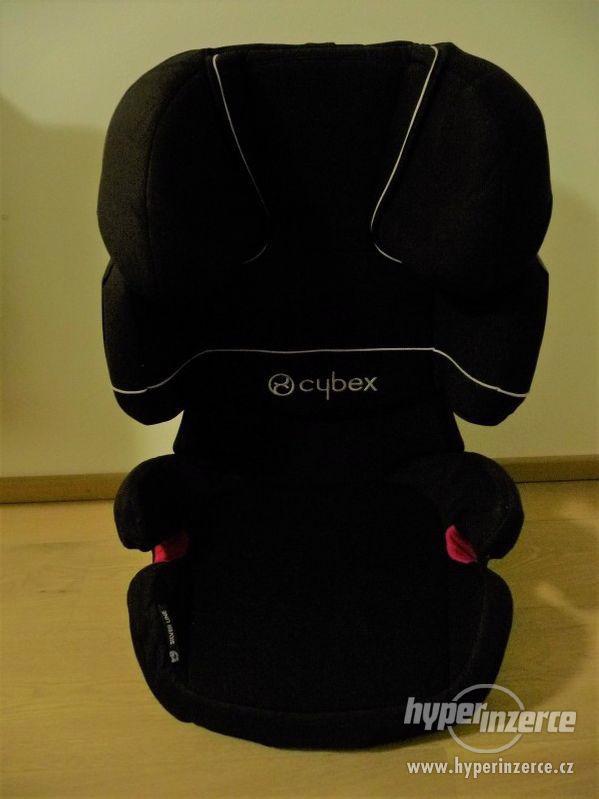 Prodám autosedačku Cybex X-Fix Solution  15-36kg - černá - foto 1