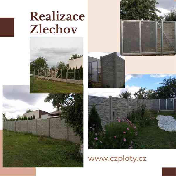 betonové ploty na klíč - foto 1
