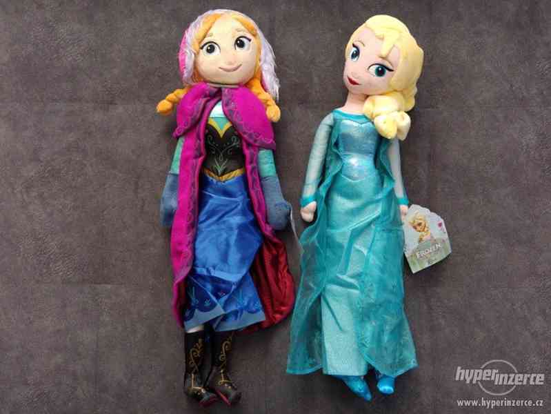 Plyšové panenky Elsa a Anna z Led. království - foto 1