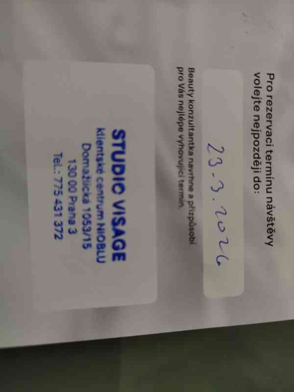 dárkový poukaz na kosmetiku - foto 2