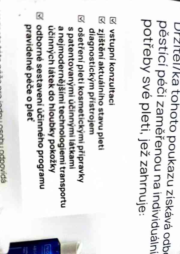 dárkový poukaz na kosmetiku - foto 4