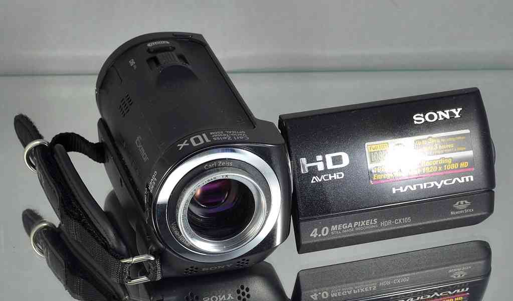 Sony HDR-CX105e **videokamera*Full HDV*8 GB paměti - foto 10
