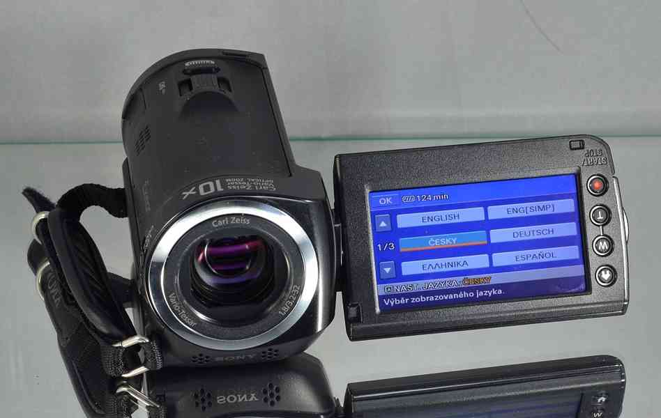 Sony HDR-CX105e **videokamera*Full HDV*8 GB paměti - foto 5
