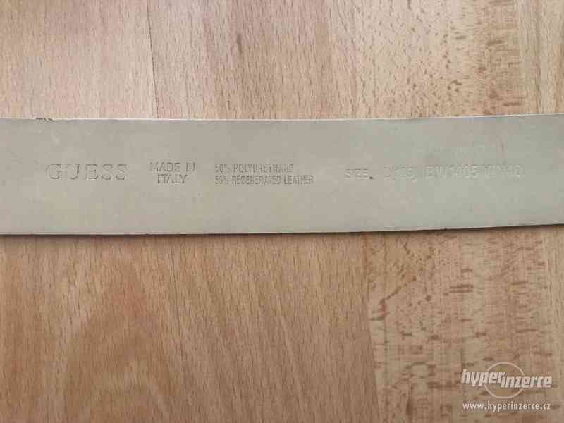 Guess pásek starorůžová, pudrová - foto 6