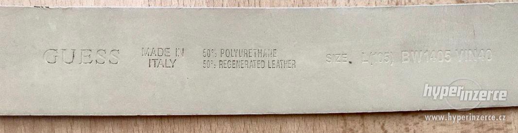 Guess pásek starorůžová, pudrová - foto 11