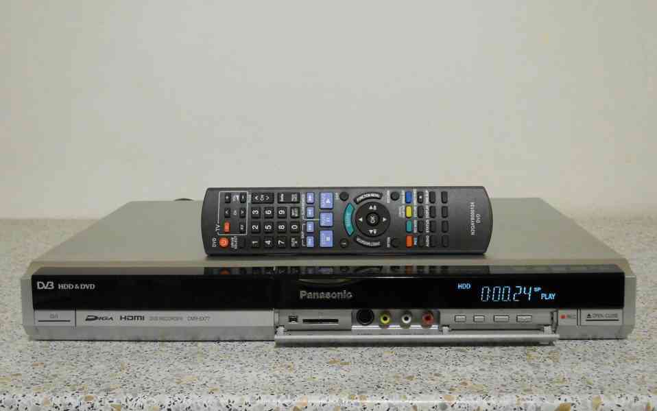 DVD rekordér Panasonic DMR EX77  - foto 2