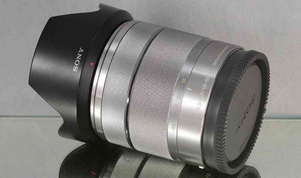 Sony E 18–55 mm F3,5–5,6 OSS **APS-C Zoom Lens, E mount - foto 6