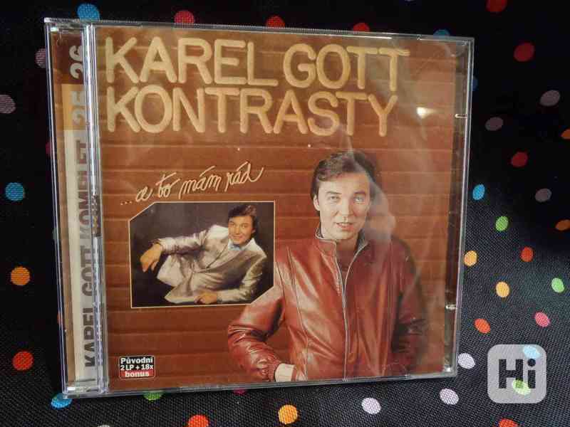 2CD Karel Gott Kontrasty a to mám rád Komplet 25