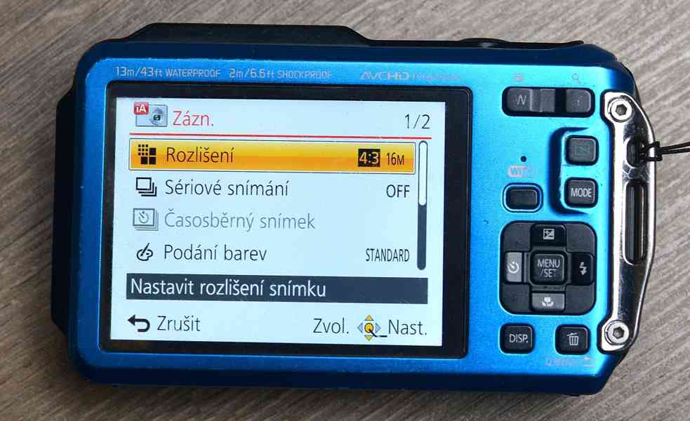 Panasonic Lumix DMC-FT5**16 MP*Vodotěsný do 13m - foto 4