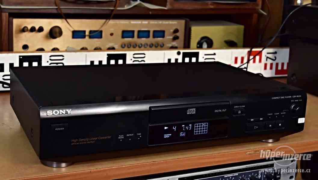 SONY CDP XE-210 CD přehrávač, optický výstup - foto 1
