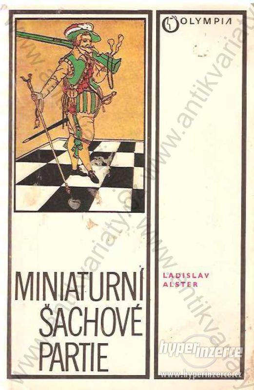 Miniaturní šachové partie Ladislav Alster 1978 - foto 1