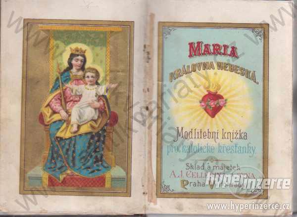 Maria královna nebeská  Modlitební knížka 1893 - foto 1
