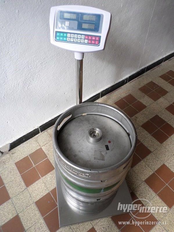Digitální váha na pivní sudy do 150kg 50x40 - foto 2