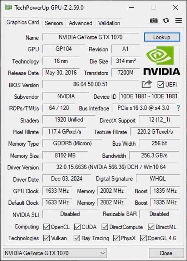 PALIT GeForce GTX 1070 Super JetStream 8GB GDDR5 - foto 6