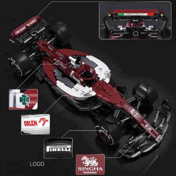 Nová stavebnice vozu F1 Alfa Romeo     1:8 - foto 6