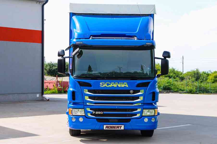 SCANIA P250 VALNÍK S PLACHTOU 18-PALETOVÝ HYDRAULICKÉ ČELO - foto 2