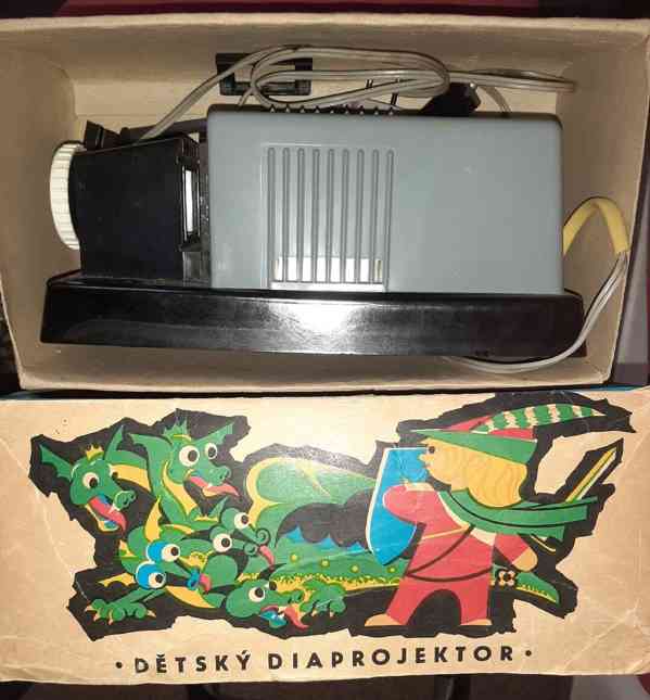 Retro promítačka DIAX3 originál krabice Chemoplast - foto 7