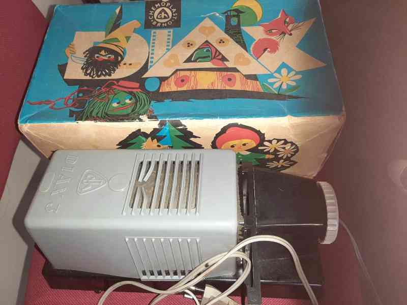 Retro promítačka DIAX3 originál krabice Chemoplast - foto 5