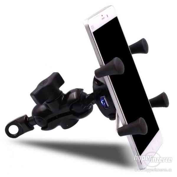 X holder - držák pro mobil na řidítka do 6ti palců - foto 4