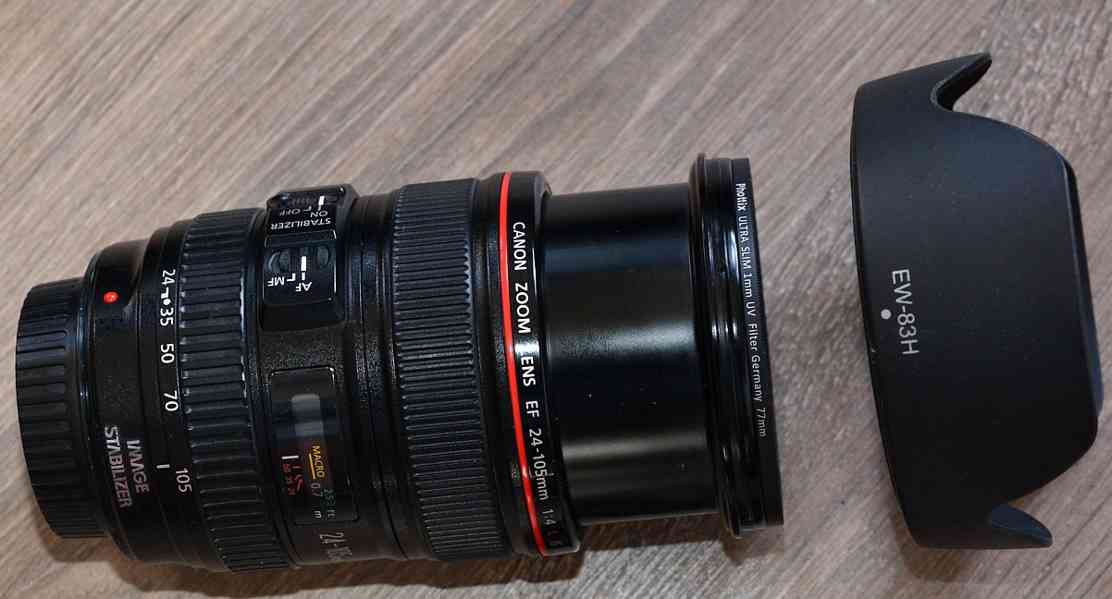 Canon EF 24-105mm f/4L IS USM **F.F. 1:4 + UV - foto 4