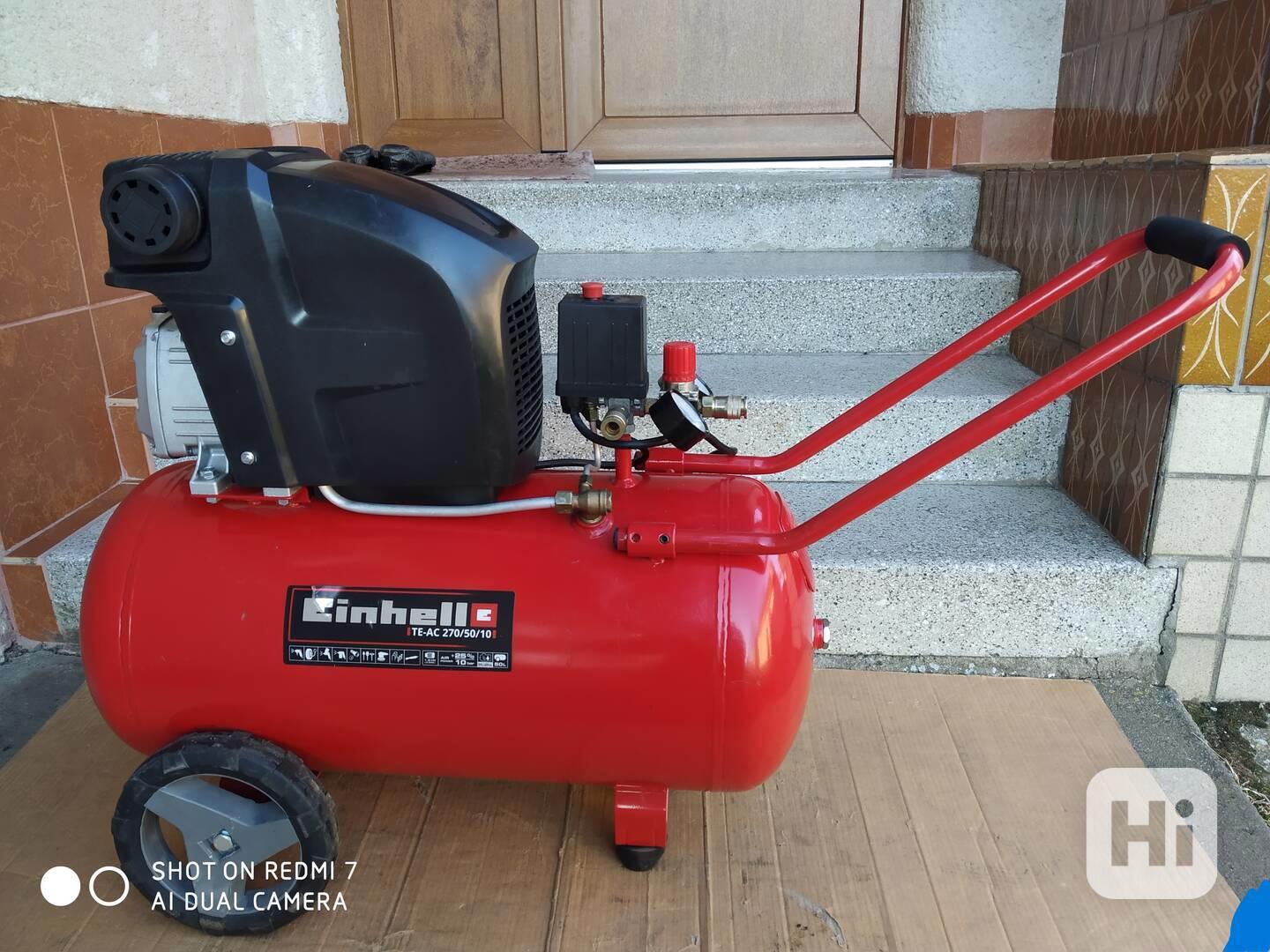 Prodám NEPOUŽITÝ olejový Kompresor Einhell TE-AC 270/50/10-  - foto 1