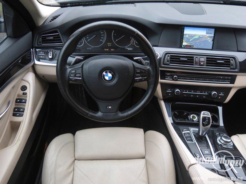 BMW 5 2.0, nafta, vyrobeno 2011, kůže - foto 5