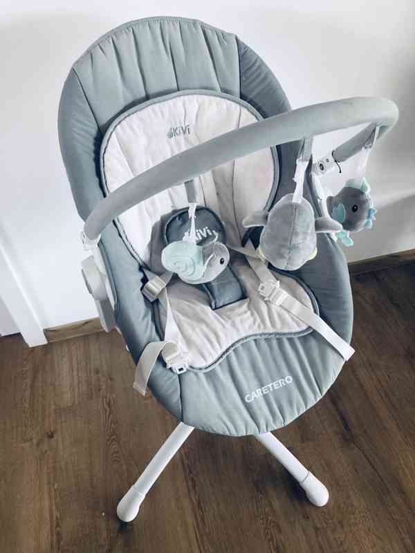 Dětská  židlička 3v1 Careto Kivi Grey