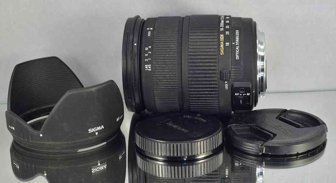 pro Canon - Sigma DC 18-200mm 1:3,5-6,3 OS - foto 3