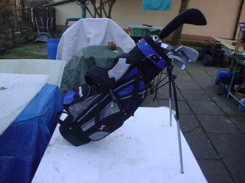 Dětský děti golfový golf set bag + 8x hůl pro začátečníka - foto 5